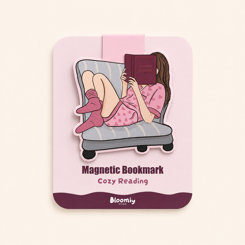 Cozy Reading - Magnetic Bookmark