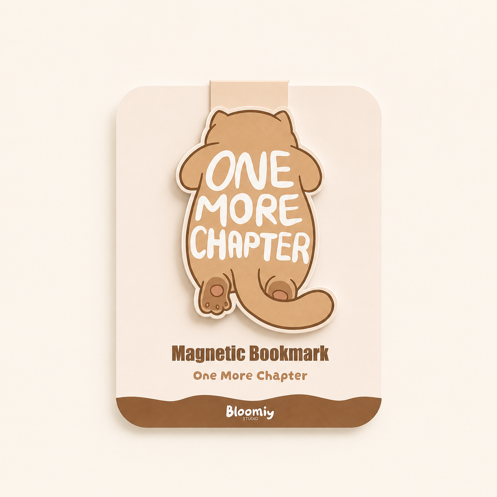 One More Chapter - Magnetic Bookmark