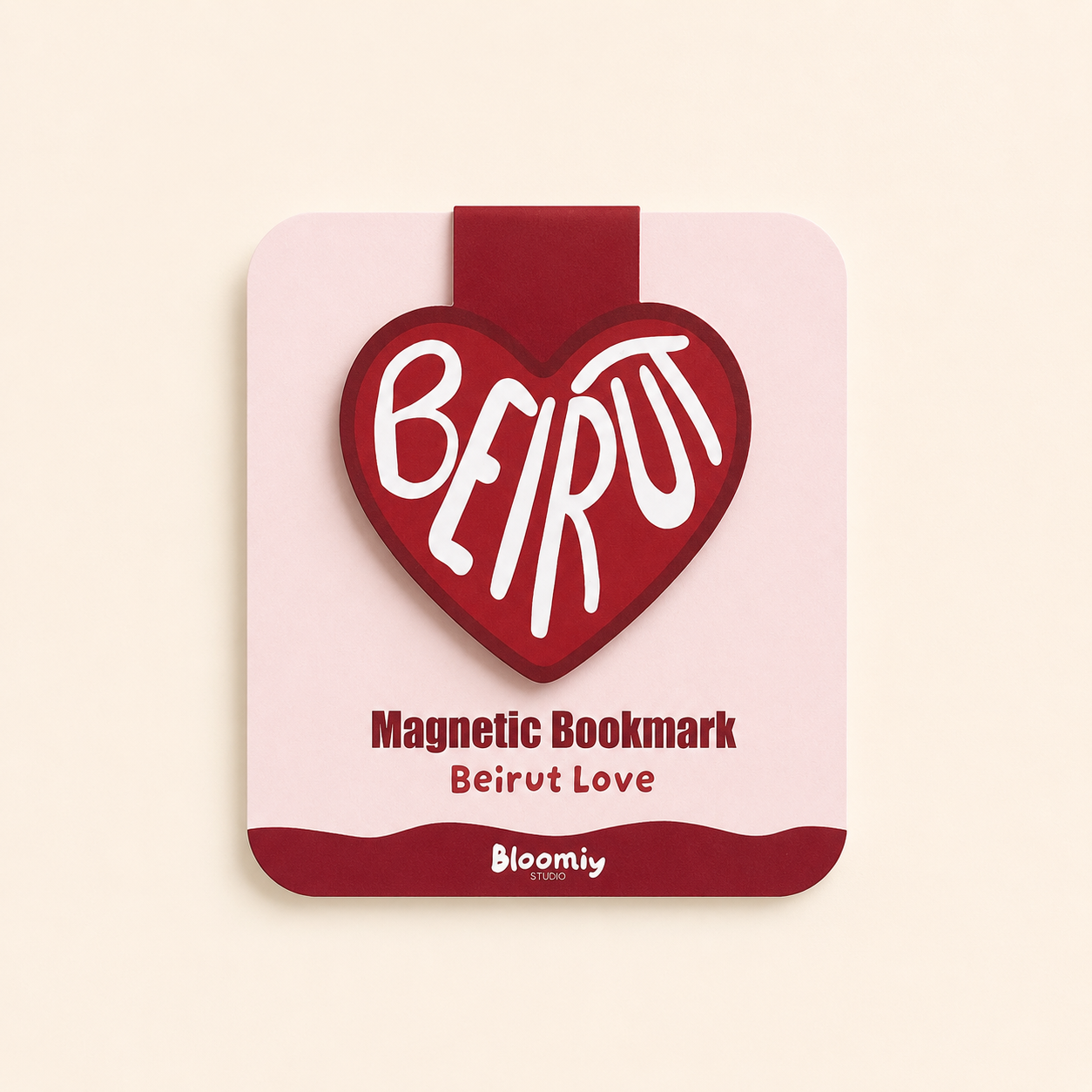 Beirut Love - Magnetic Bookmark