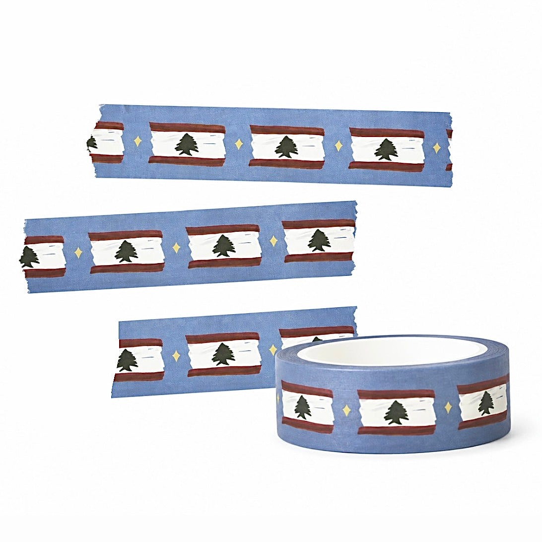 Lebanese Flag - Washi Tape