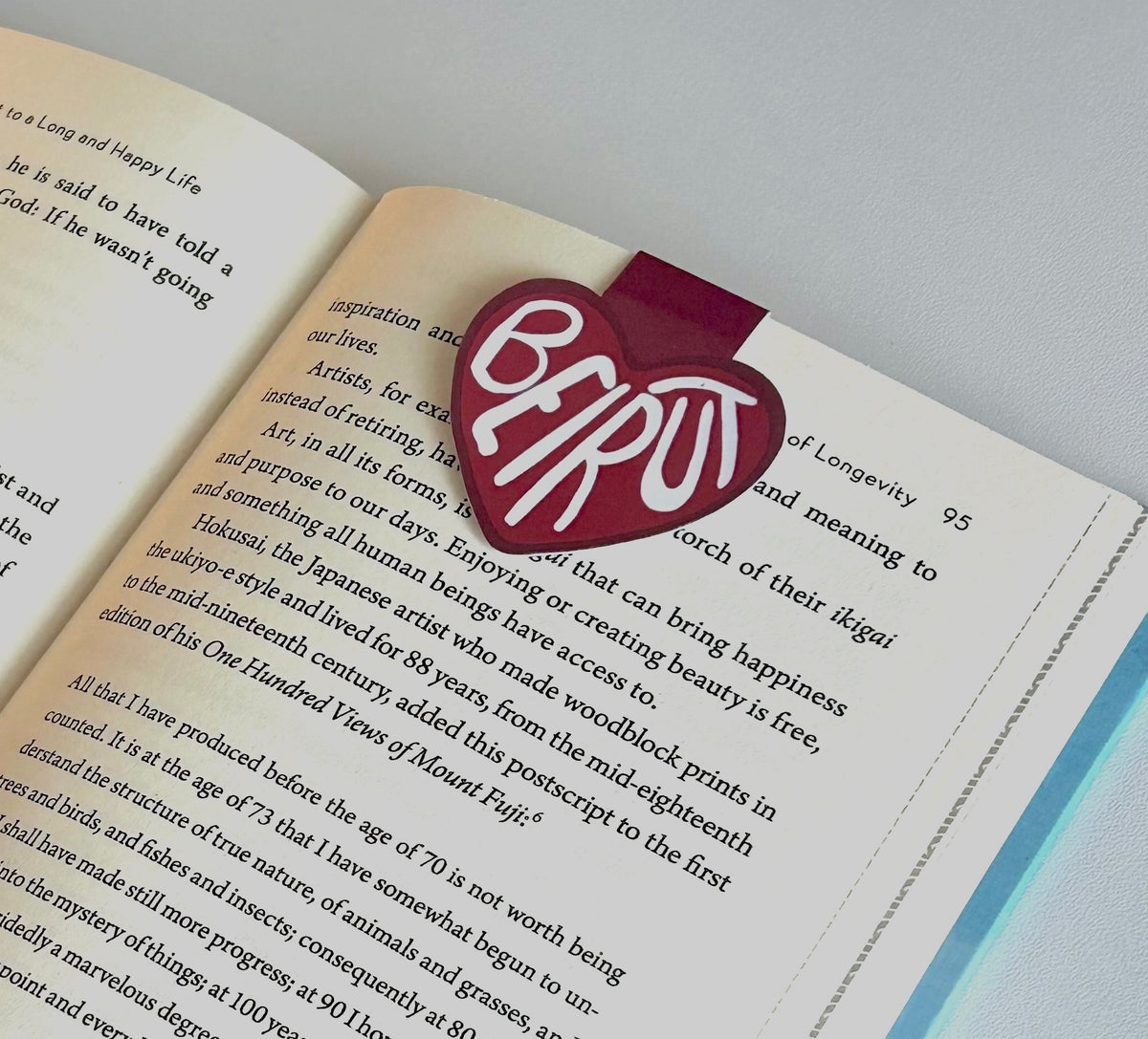 Beirut Love - Magnetic Bookmark
