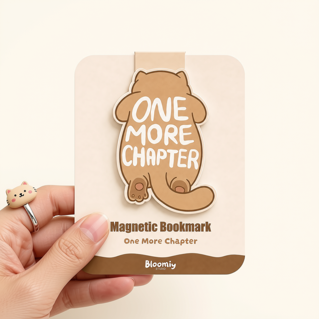One More Chapter - Magnetic Bookmark