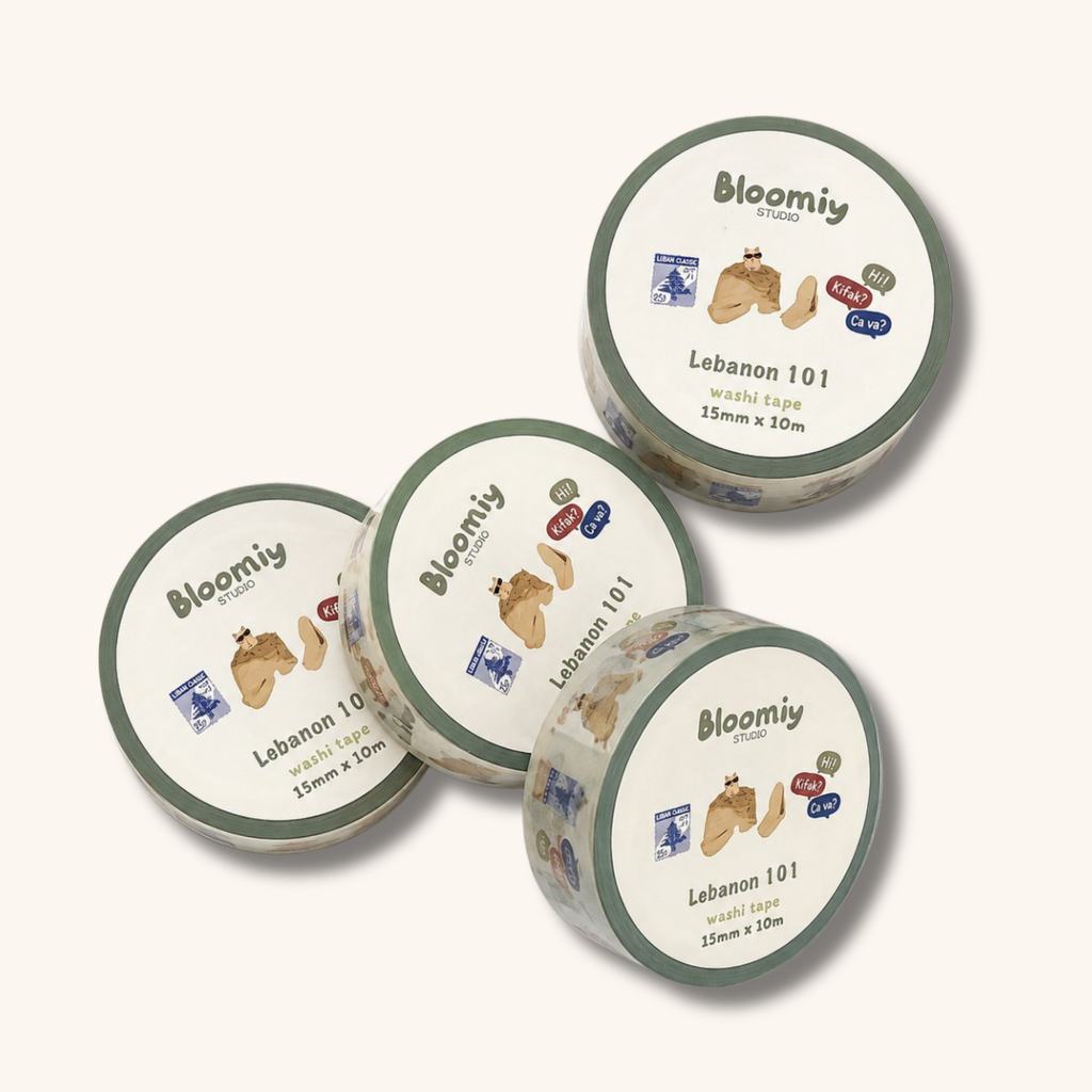 Lebanon 101 - Washi Tape